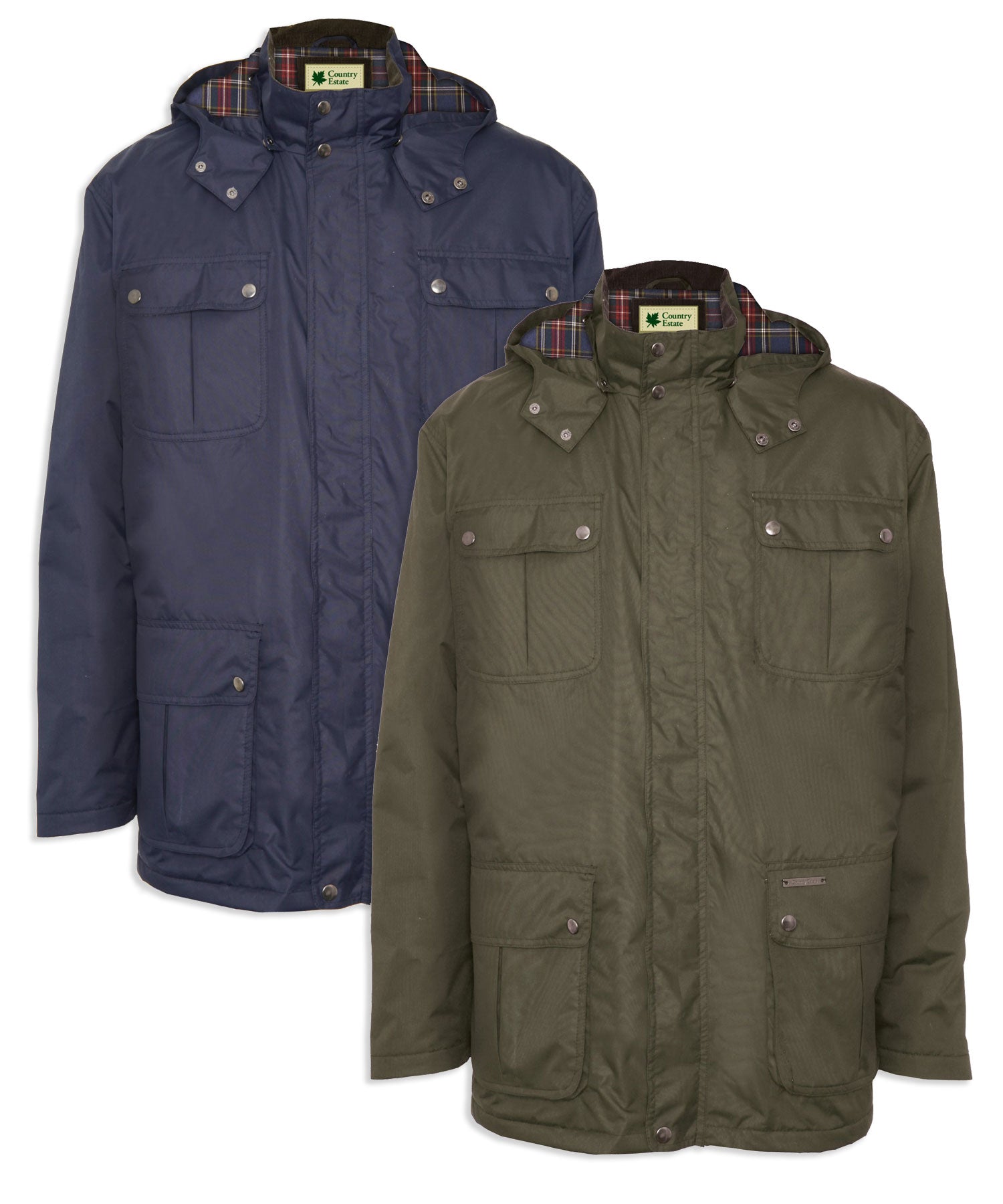 Champion Balmoral Waterproof Jacket | Olive &amp; Navy 