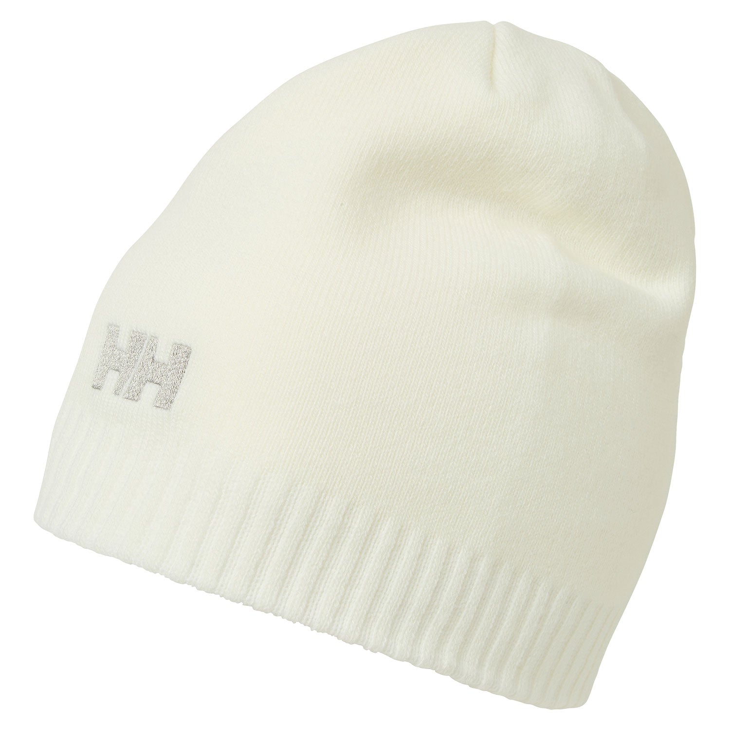 White Helly Hansen Knitted Brand Beanie  