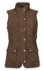 chocolate brown Scarlet Quilt Waistcoat by Baleno #colour_chocolate