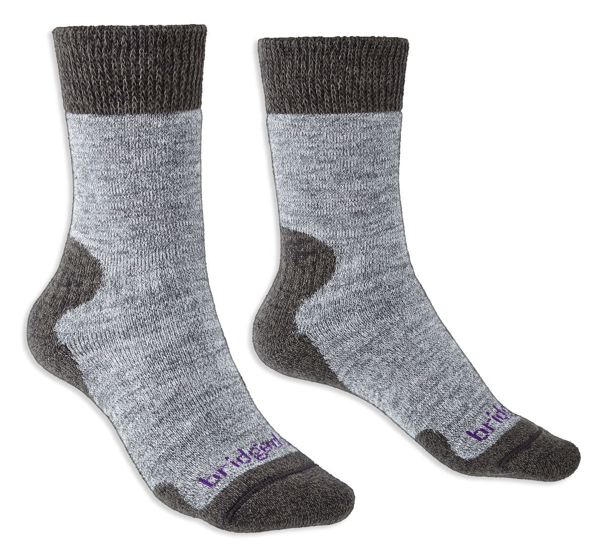 Grey Ladies Explorer Merino Comfort Sock by Bridgedale 
